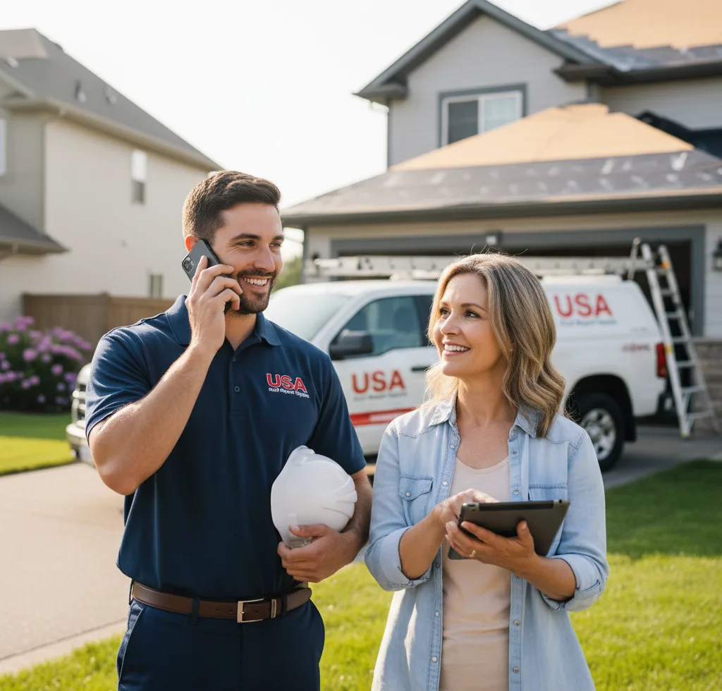 USA Roof Repair Experts customer support in Alameda